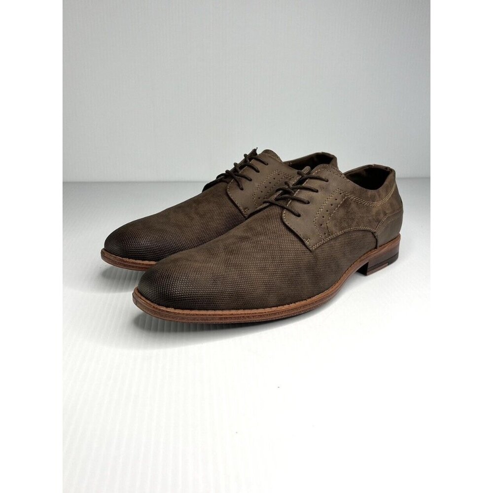 Ashford Hayes Men’s Dress Shoes Size 13 Noda Oxford Derby Lace Up Brown Tan